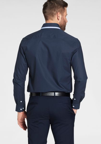 Bruno Banani Langarmhemd Button-down-Kragen, das perfekte günstig online kaufen