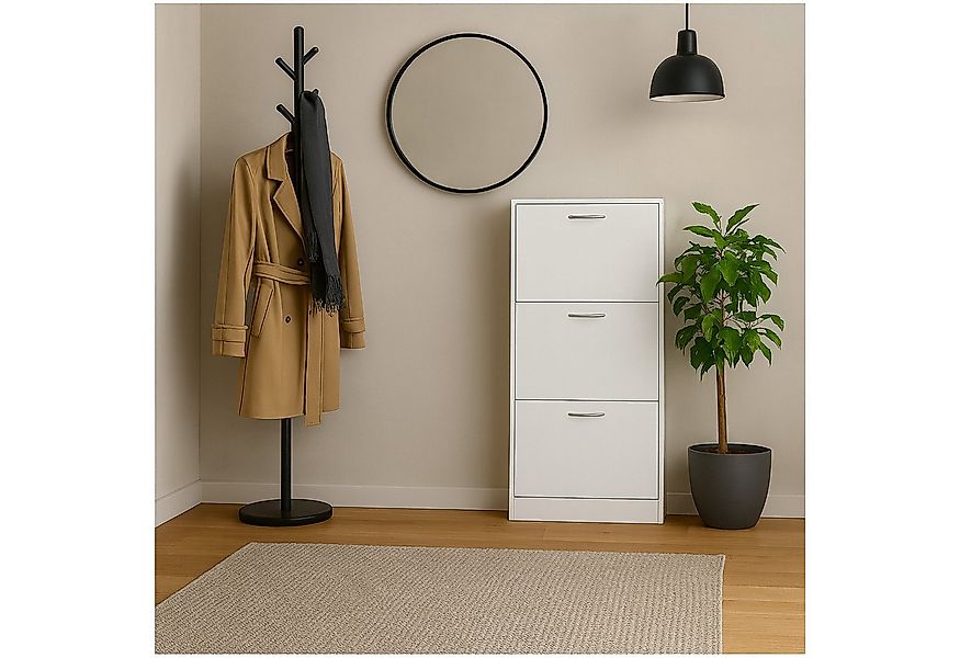 HTI-Living Schuhkipper Schuhschrank Thekla Weiß (Stück, 1 St., 1 Schuhschra günstig online kaufen