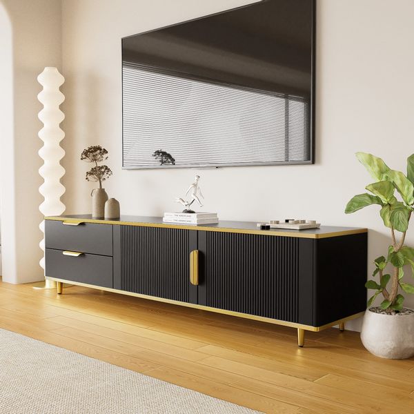 OKWISH Lowboard TV-Schrank (Fernsehtisch, TV-Board mit günstig online kaufen