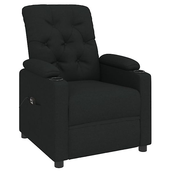 vidaXL Sessel Relaxsessel Elektrisch Schwarz Stoff günstig online kaufen