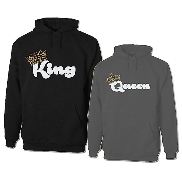 G-graphics Hoodie King & Queen (Partner- günstig online kaufen