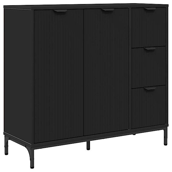vidaXL Sideboard Sideboard Schwarz 89,5 x günstig online kaufen