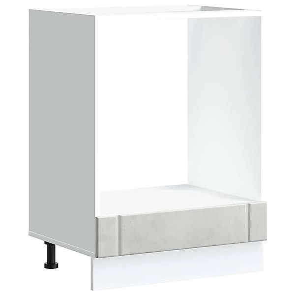 vidaXL Herdumbauschrank Lucca Betongrau Holzwerkstoff 853761 günstig online kaufen