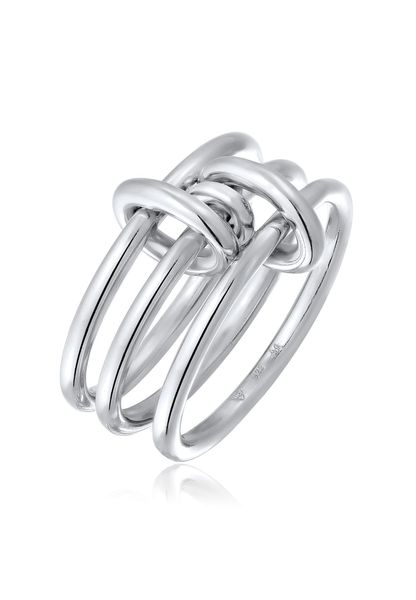 Elli Fingerring Bandring Stapellook 925 Sterling günstig online kaufen