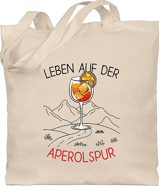 Shirtracer Umhängetasche Leben auf der Aperolspur, günstig online kaufen