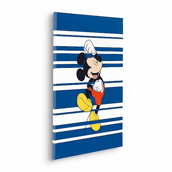 Komar Leinwandbild "Mickey Rockstar - Größe 40 x 60 cm" Natur 1 Stk. tlg. K günstig online kaufen