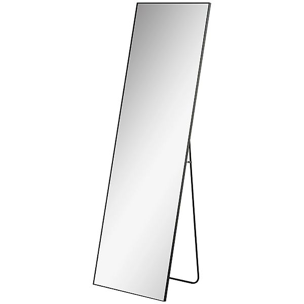 HOMCOM Standspiegel Freistehender mit Ständer Flur Alu 50 x 161,5 cm günstig online kaufen