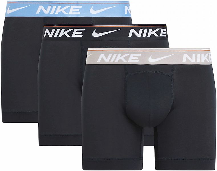 NIKE Underwear Boxer "BOXER BRIEF 3PK", (Packung, 3 St., 3er), mit Markenla günstig online kaufen