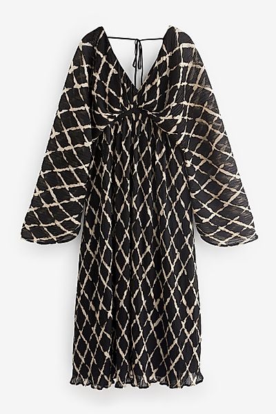 Next Maxikleid Kleid mit V-Ausschnitt und günstig online kaufen
