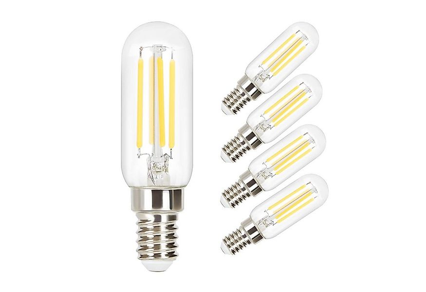 ZMH LED-Leuchtmittel Edison LED Vintage Glühbirne - T25 2700K, E14, 4 St., günstig online kaufen