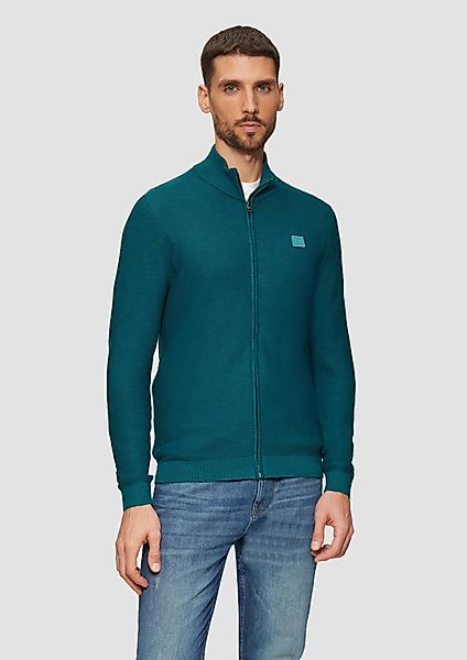 s.Oliver Cardigan Strickjacke Strukturierte Strickjacke mit günstig online kaufen