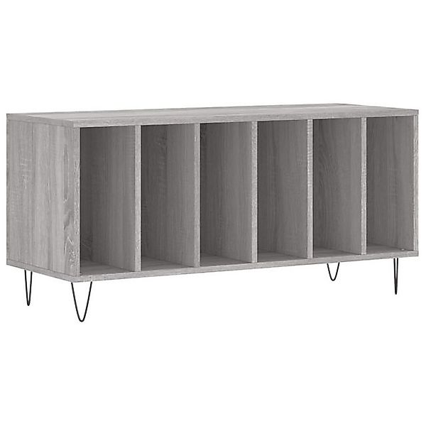 vidaXL Media-Regal Plattenschrank Grau Sonoma 100x38x48 günstig online kaufen