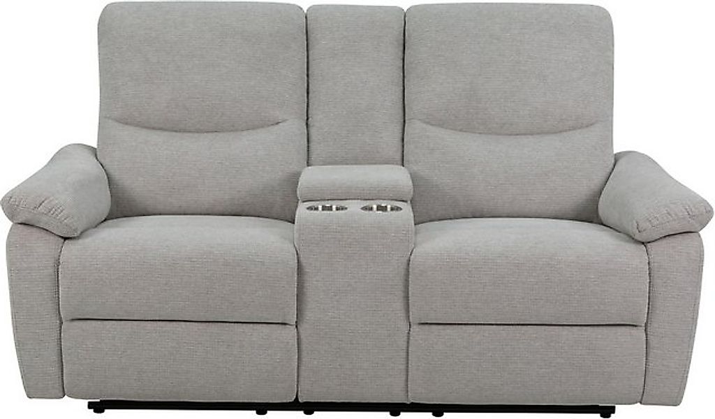 Home affaire 2-Sitzer ODILON, 2er-Kinosofa, TV-Sessel, Mulitmedia-Sofa, Str günstig online kaufen