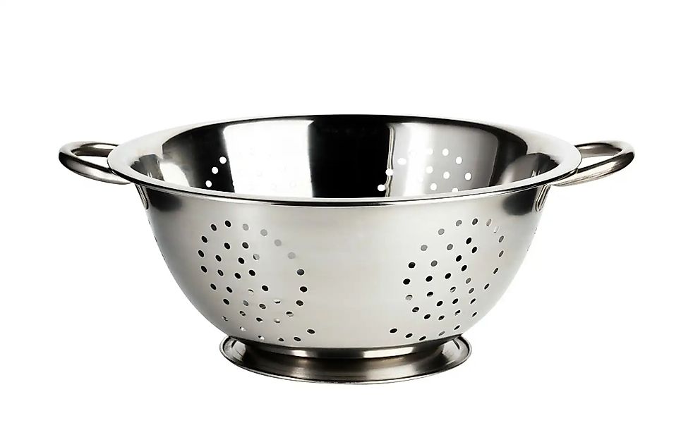 for friends Seiher 28 cm   ¦ silber ¦ Edelstahl ¦ Maße (cm): H: 14  Ø: 28 K günstig online kaufen