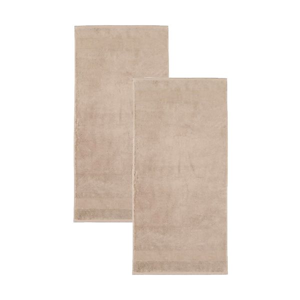 2 Stück Villeroy & Boch Handtücher One 2550-339 Sand 50x100 günstig online kaufen