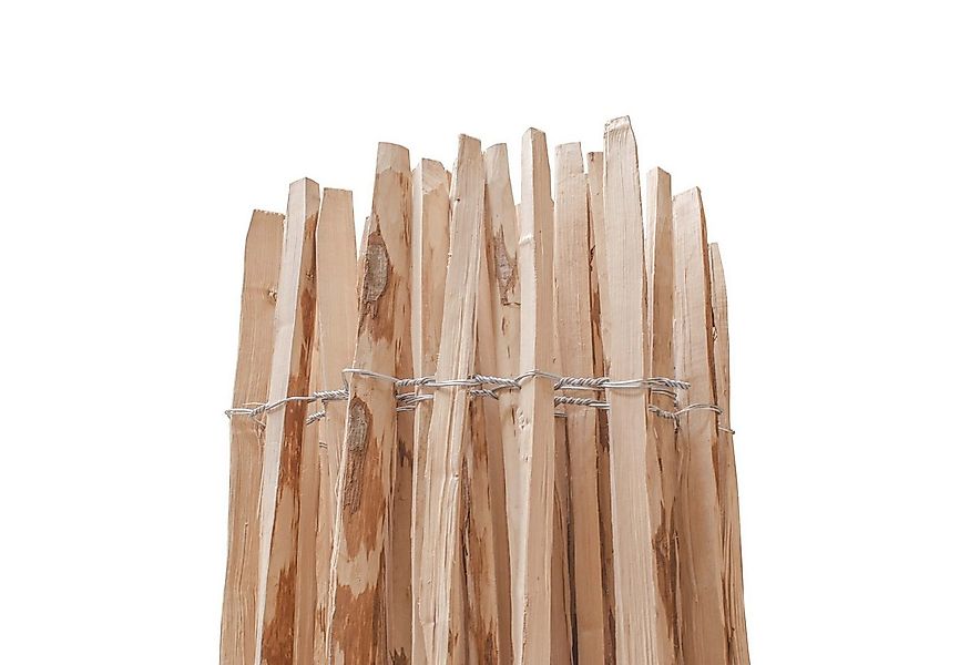 STILTREU Staketenzaun Staketenzaun Haselnuss - Höhe 60 cm, Länge 5 m, Latte günstig online kaufen