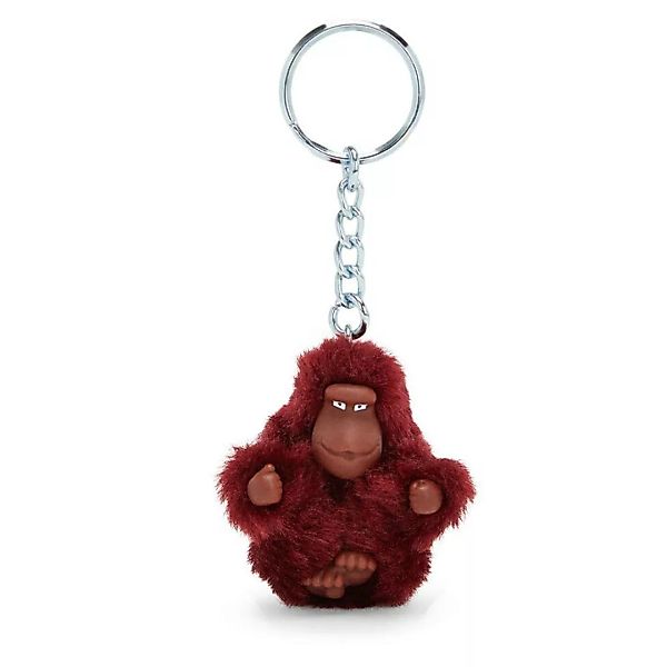 Kipling Affe Clip Xs Schlüsselring 10 Einheiten One Size Dark Sangria Red günstig online kaufen
