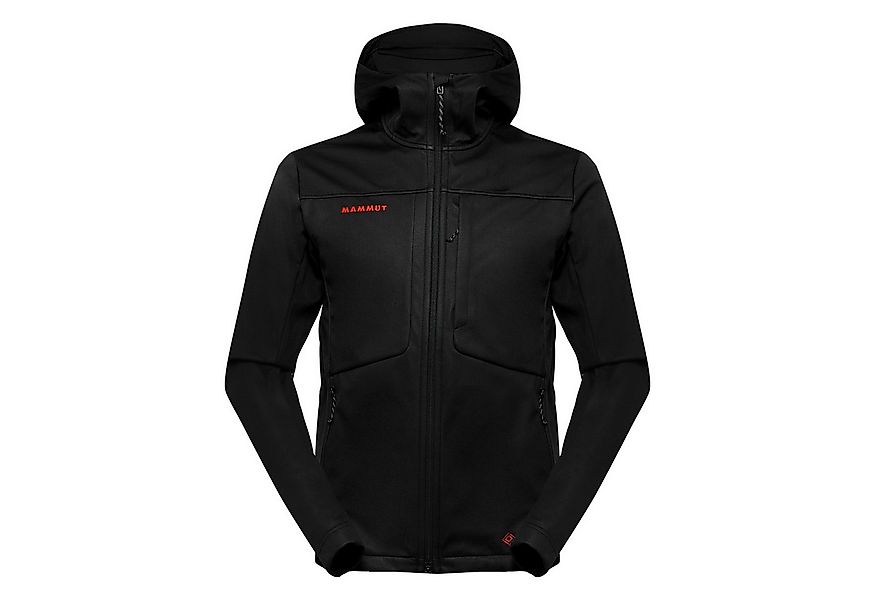 Mammut Softshelljacke Ultimate VIII SO Hooded Jacket mit Belüftungsreißvers günstig online kaufen