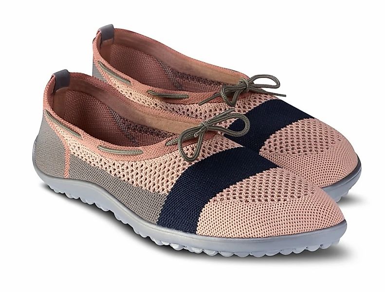 Leguano Barfußschuh "STLYE" Ballerina, Slipper, Bequemschuh mit Schleife günstig online kaufen