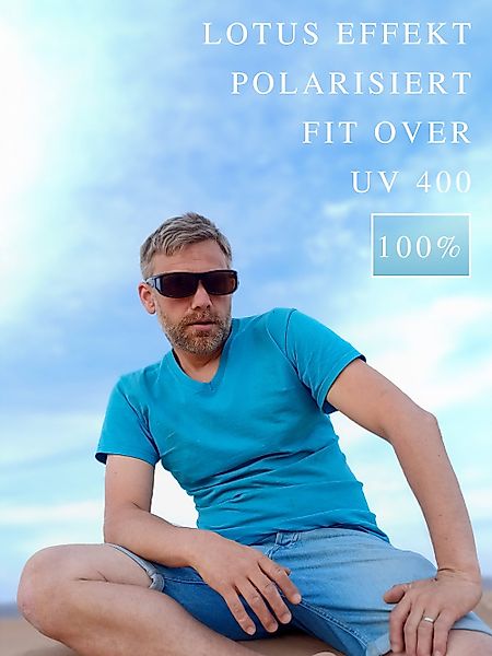 ActiveSol Sonnenbrille Überzieh-Sonnenbrille Classic, Herren polarisierte, günstig online kaufen