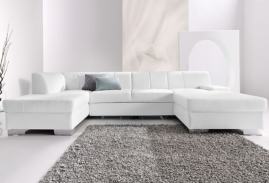 DOMO collection Wohnlandschaft "Star, zeitlose Formensprache, elegante Opti günstig online kaufen