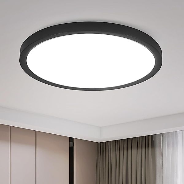 Nettlife LED Panel Deckenleuchte Badezimmer Rund günstig online kaufen