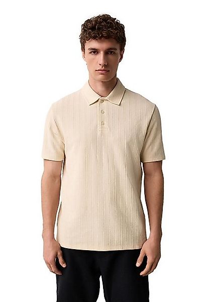 Next Poloshirt Strukturiertes Polo-Shirt mit RV-Kragen (1-tlg) günstig online kaufen