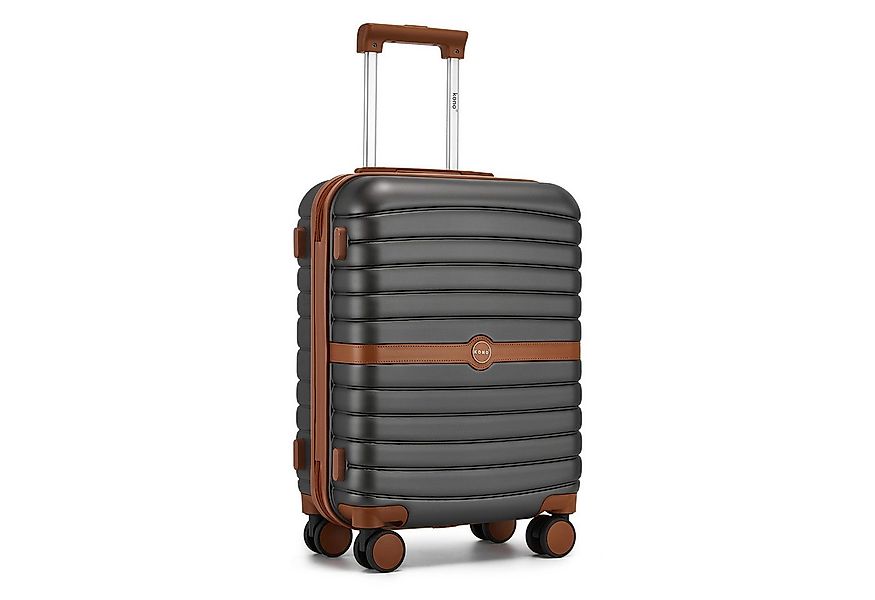 KONO Handgepäckkoffer Koffer Trolley ABS+PC Hartschalenkoffer mit TSA-Schlo günstig online kaufen