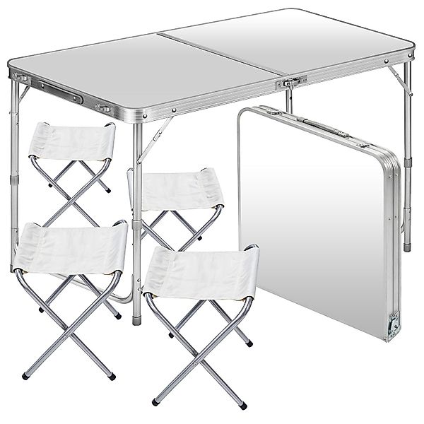 Goods+Gadgets Klapptisch Klappbarer Campingtisch (Mehrzwecktisch, Campingti günstig online kaufen