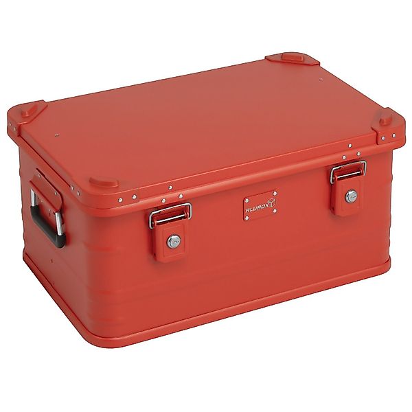 ALUBOX Aufbewahrungsbox ALUBOX Alukiste mit Stapelecken günstig online kaufen