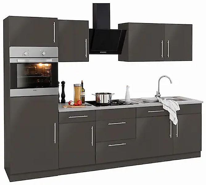 wiho Küchen Küchenzeile »Cali«, ohne E-Geräte, Breite 280 cm günstig online kaufen
