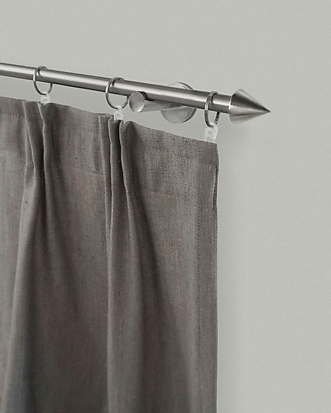 GARESA Gardinenstange "DIAMANT" Ø 16 1-läufig Wunschmaßlänge Vorhanggarnitu günstig online kaufen