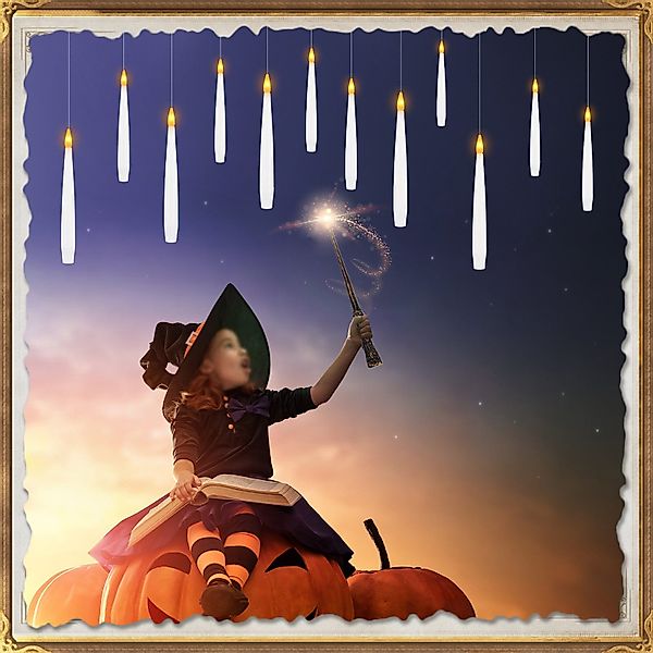 Gotoll LED-Kerze K-MFLZ 12pcs Schwebende Kerzen günstig online kaufen