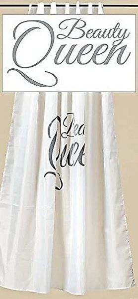 LB H&F Lilienburg Duschvorhang Duschvorhang Queen Wannenvorhang Vorhang Dus günstig online kaufen