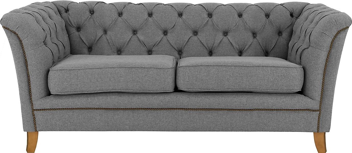 Home affaire 2-Sitzer »Newport« mit Knopfheftung im Rücken, Keder und feine günstig online kaufen