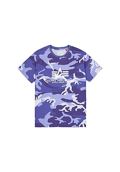 Alpha Industries T-Shirt "Alpha Industries Men - T-Shirts Basic T-Shirt Cam günstig online kaufen