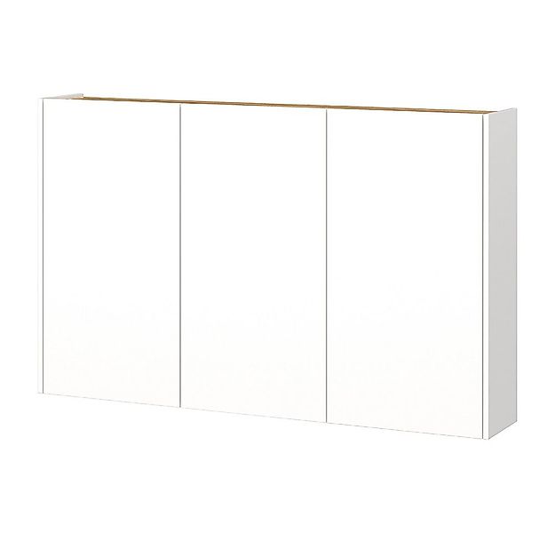 Lomadox Schuhschrank LAPUA-01 Schuhkommode Flurschrank, weiß mit Eiche, gri günstig online kaufen