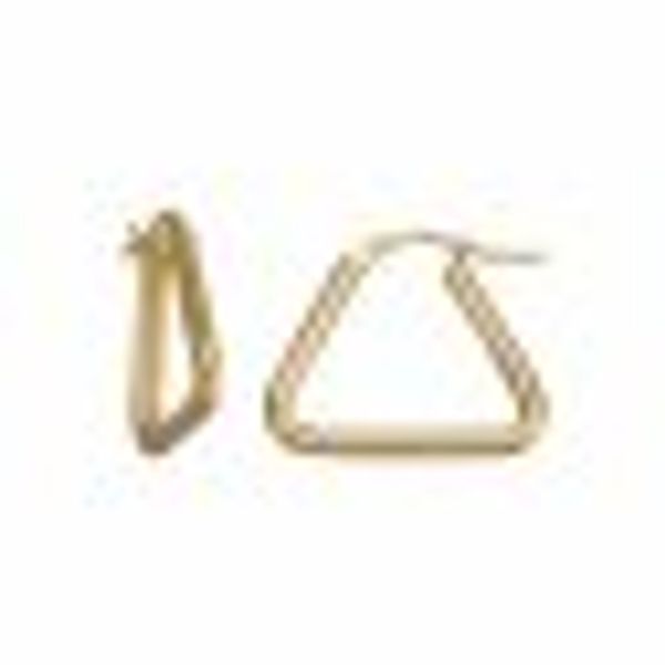 Creolen 375/- Gelbgold glanz Dreieck günstig online kaufen