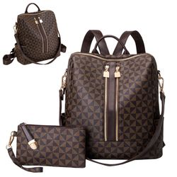 MODFU Rucksack Umhängetasche Kunstleder Handtasche Freizeitrucksack günstig online kaufen