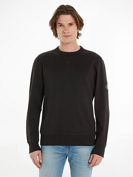 Calvin Klein Jeans Sweatshirt BADGE CREW NECK mit Logopatch günstig online kaufen