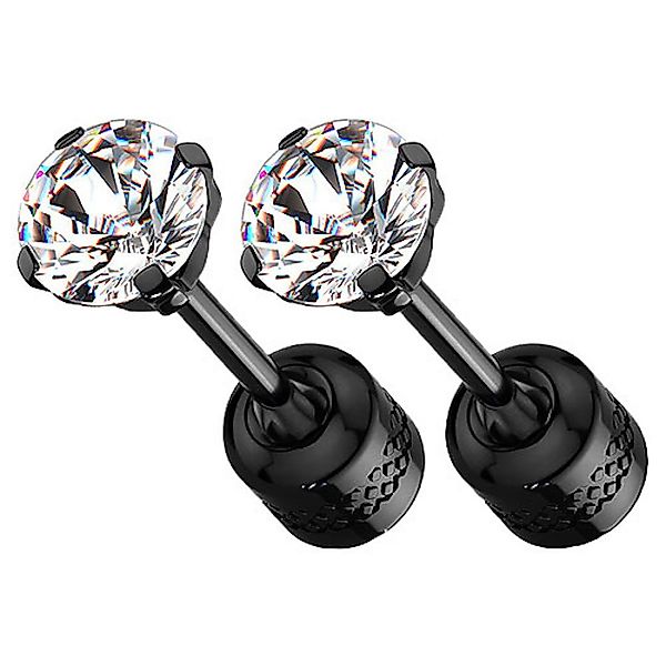 Taffstyle Paar Ohrstecker Ohrringe Edelstahl Stecker günstig online kaufen