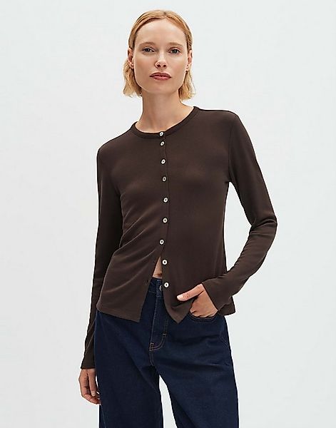 someday Langarmshirt KAMILIA Slim in Strickjacken Optik schmale Passform, f günstig online kaufen