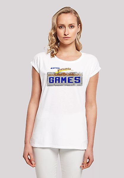 F4NT4STIC T-Shirt "Retro Gaming California Games Plate" günstig online kaufen