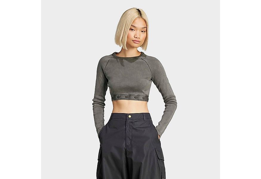 adidas Originals Langarmshirt RIBBED CROP günstig online kaufen