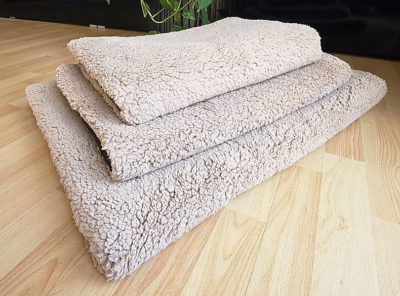 Hundebettenmanufaktur Hundematte Hundedecke Orsetto aus Sherpa günstig online kaufen