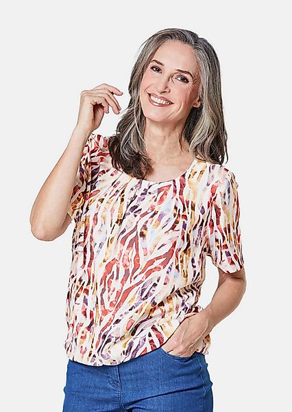 GOLDNER Druckbluse Farbbrillante Druckbluse mit liebevollen günstig online kaufen