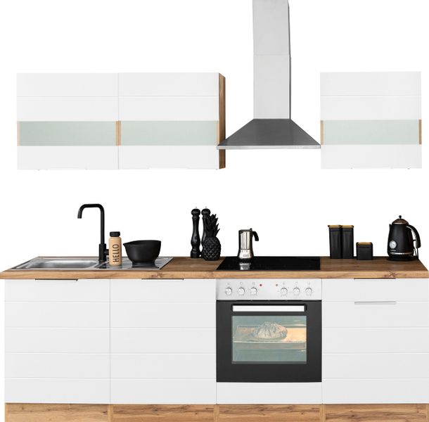 KOCHSTATION Küchenzeile KS-Luhe, 240 cm breit, günstig online kaufen