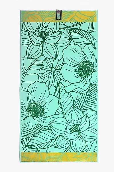 jilda-tex Strandtuch, Frotteevelours (1-St), weiche Frottee-Veloursqualität günstig online kaufen