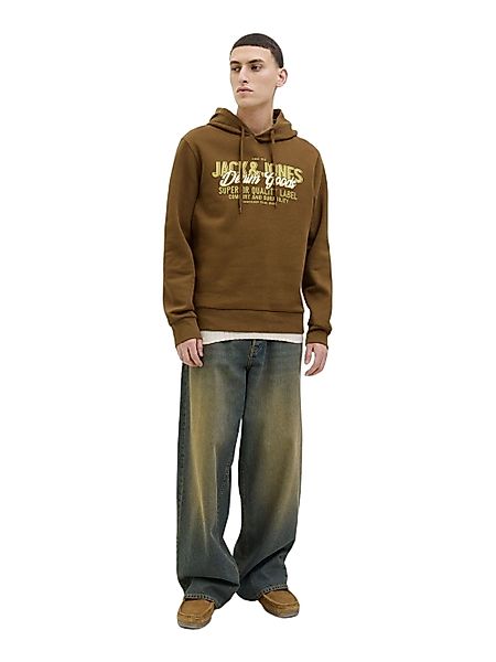 Jack & Jones Herren Hoodie Kapuzenpullover JJELOGO SWEAT HOOD 2 COL - Regul günstig online kaufen