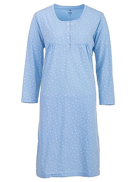 zeitlos Nachthemd Nachthemd Langarm - Krista Gänseblümchen günstig online kaufen